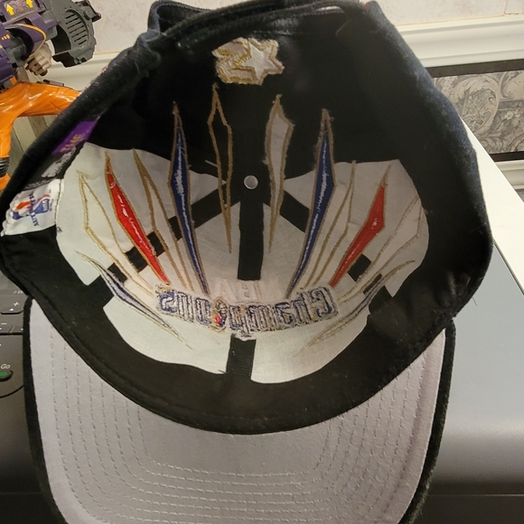 Vintage STARTER Chicago Bulls NBA CHAMPIONS 91 92 93 96 97 98 Strapback Hat Cap - Picture 5 of 5